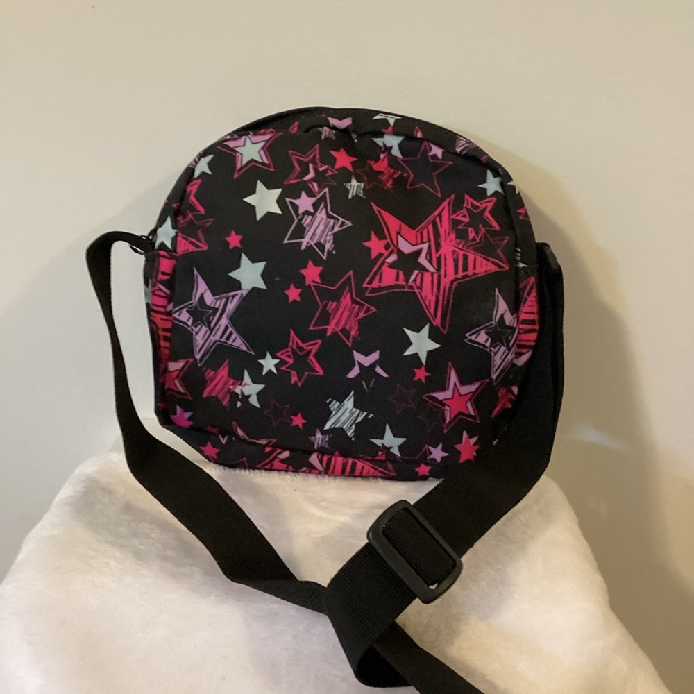 Puma Black and Pink Star Shoulder Bag - Picture 3 of 5